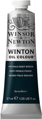 OLEO W&N WINTON x 37 ml. Verde Ftalo Oscuro