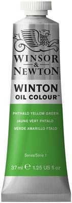 OLEO W&N WINTON x 37 ml. Verde Amarillo Ftalo