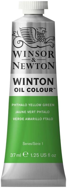 OLEO W&N WINTON x 37 ml. Verde Amarillo Ftalo