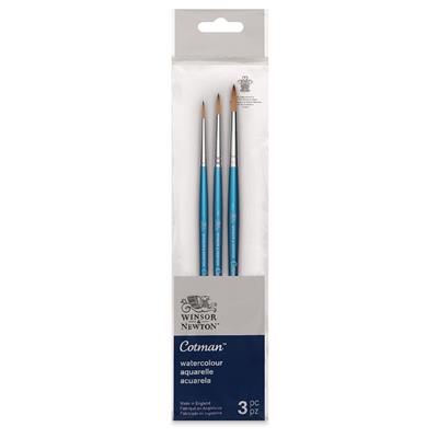 PINCEL COTMAN SET x 3 Acuarela