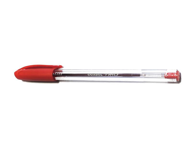 BOLIGRAFO CONSUL TRIO Rojo