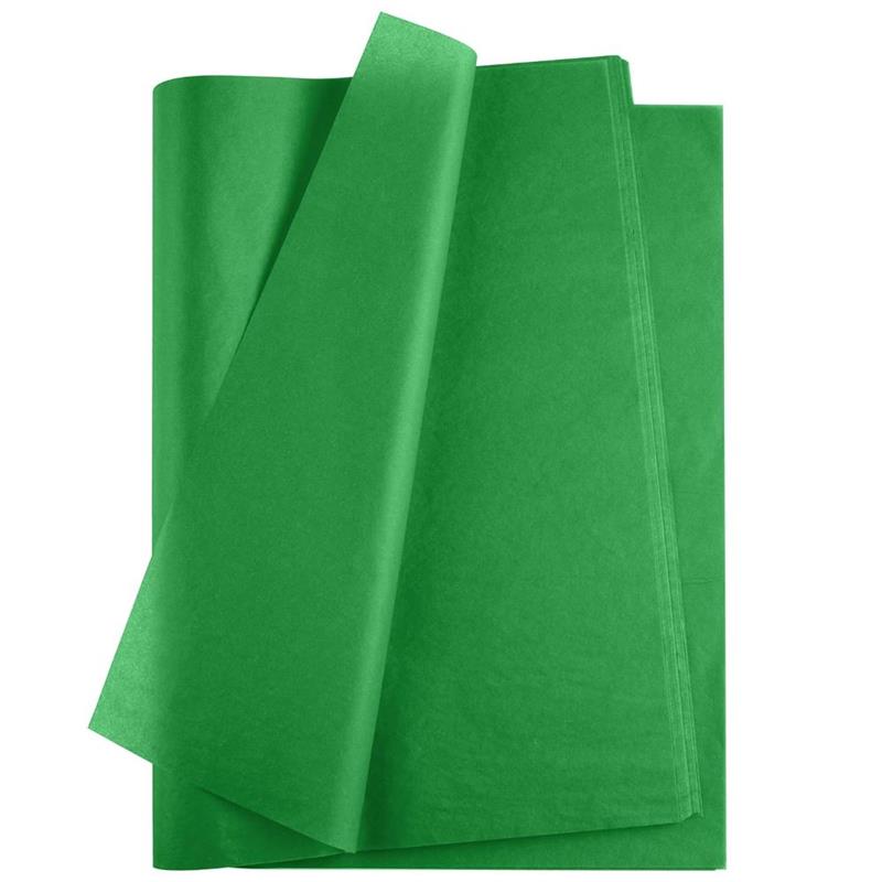 PAPEL BARRILETE VERDE NAVIDAD x 50 u.